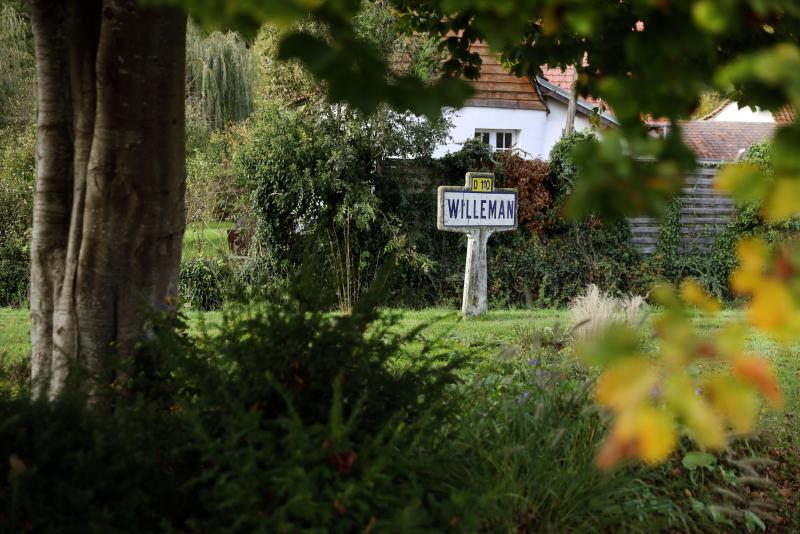 Bienvenue à Willeman, village patrimoine. PHOTO MATHIEU BOTTE