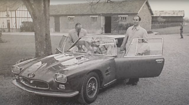 1962 Maserati 5000gt frua aga khan porte ouverte