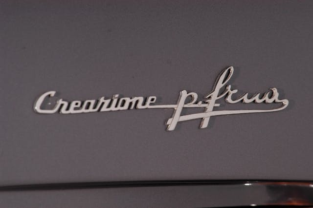 1962 Maserati 5000gt Frua Aga Khan Frua Badge