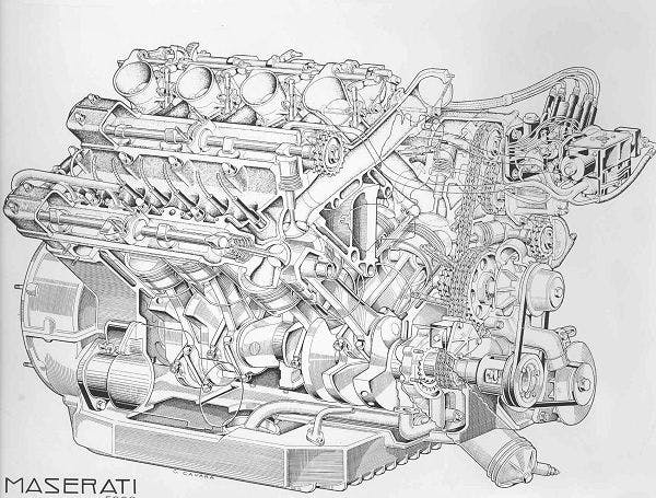 Maserati V-8 Couetway