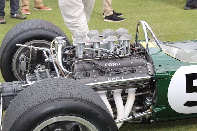 1967 Lotus 49 Jim Clark Engine Pneus arrière Amelia Concours
