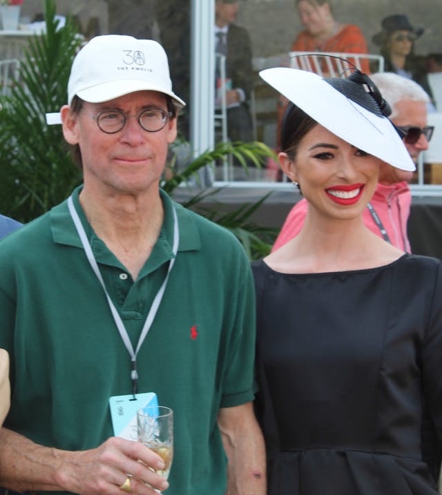 Chris Macallister Propriétaire 1967 Lotus 49 Jim Clark Amelia Concours