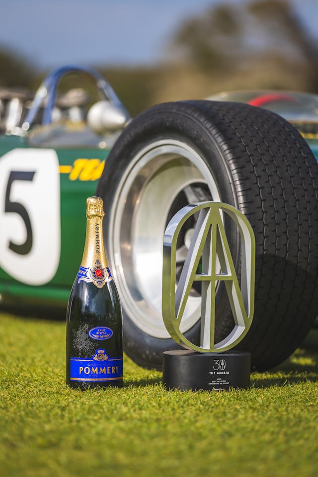 2025 Amelia Concours de Sport Best in Show Lotus 49 avec prix