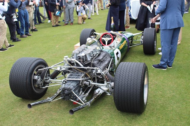 1967 Lotus 49 Jim Clark arrière Amelia Concours