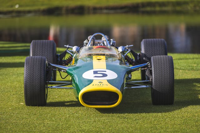 2025 Amelia Concours de Sport Best in Show Lotus 49 Front