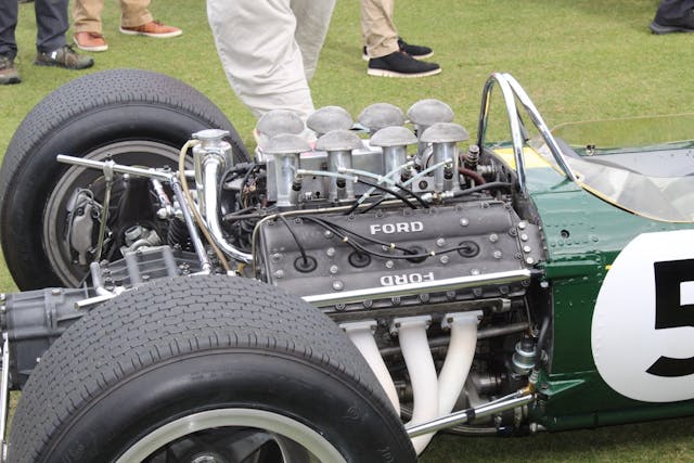 1967 Lotus 49 Jim Clark Engine Pneus arrière Amelia Concours