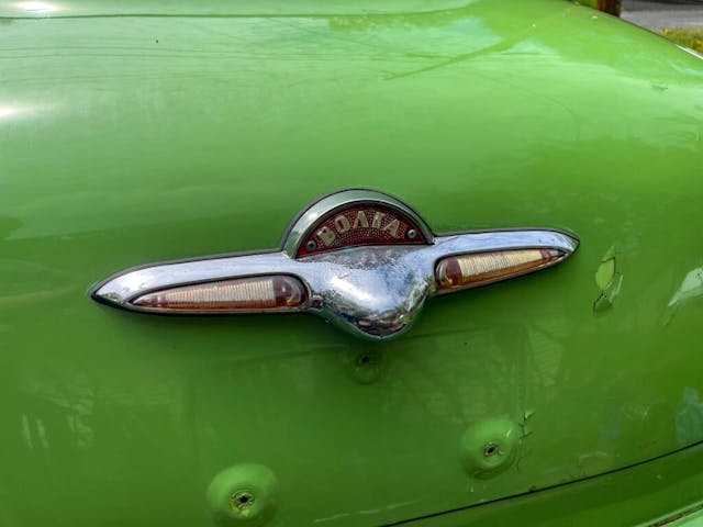 Badge arrière intérieur de Gaz Volga