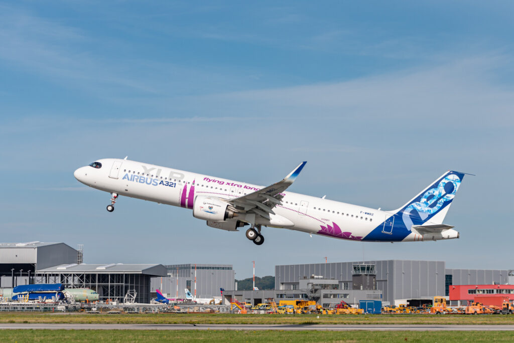 Pratt et Whitney GTF alimenté Airbus A321XLR