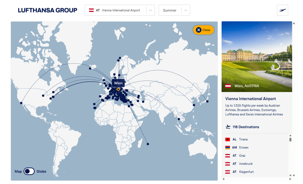 , aviation, Why Vienna is nice, every regional airport, but Inmer hopes for connection a Frankfurt hopes – aviation. Direct