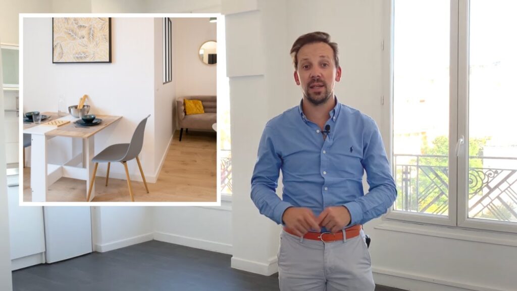 Transformation studio en deux pièces à Clichy | Hauts-de-Seine