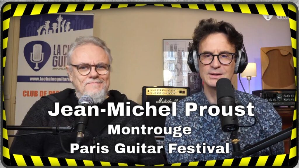 Montrouge Paris Guitar Festival 2023, interview du directeur du festival Jean-Michel Proust