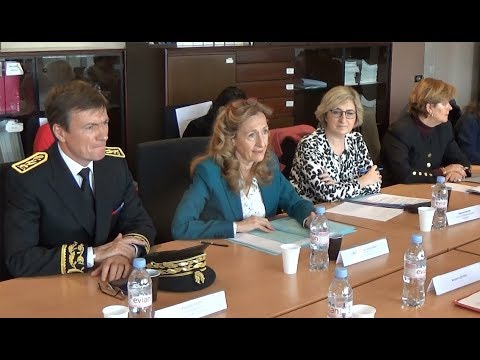 Evry-Courcouronnes : Visite de Nicole Belloubet au TGI - 020419