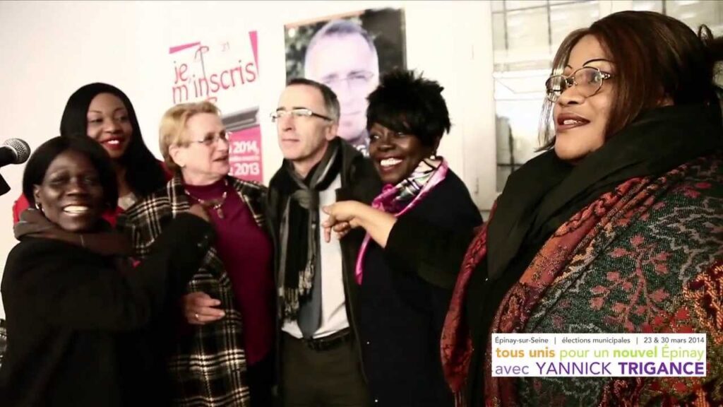 Epinay sur seine "Tous unis pour un nouvel Epinay" L'inauguration du local de campagne