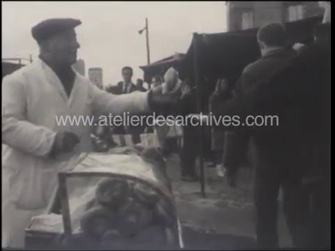 Le Marché aux puces de St Ouen en 1962