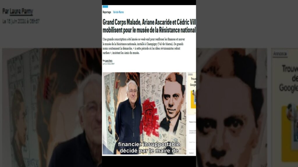Appel de Julien LEGER: Sauvons le musée de la Résistance nationale (MNR)