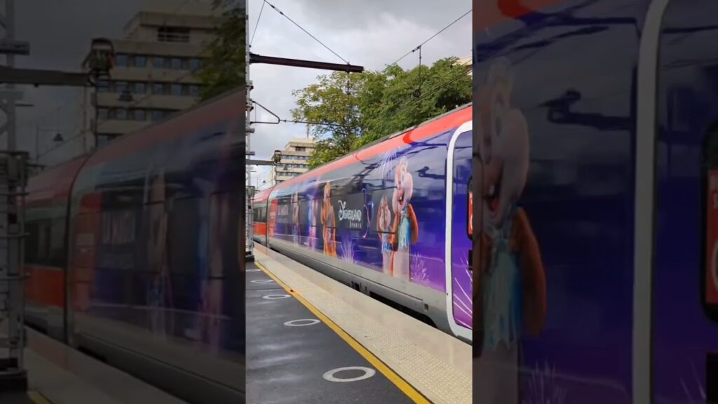 Freciarossa de passage en gare de Maison Alfort