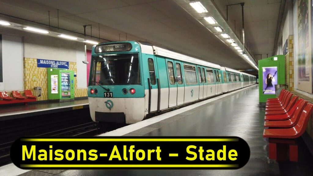 Metro Station Maisons-Alfort – Stade - Paris 🇫🇷 - Walkthrough 🚶