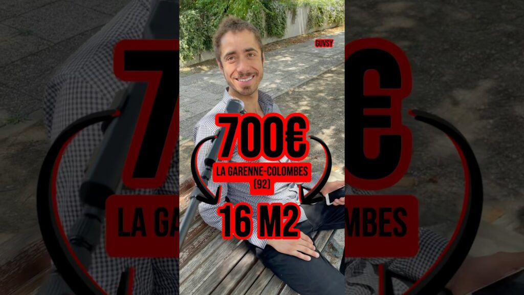 700€ pour 16 m2 en banlieue parisienne, plus précisément à La Garenne-Colombes (92) ! #immobilier