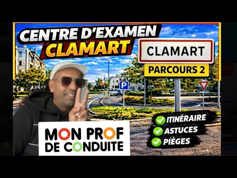 RÉUSSI TON PERMIS AU CENTRE EXAMEN CLAMART Parcours 2