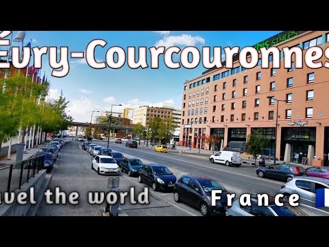 France Paris Évry Val de Seine Évry-Courcouronnes very beautiful place 2020 Travel with Amzarkhan1