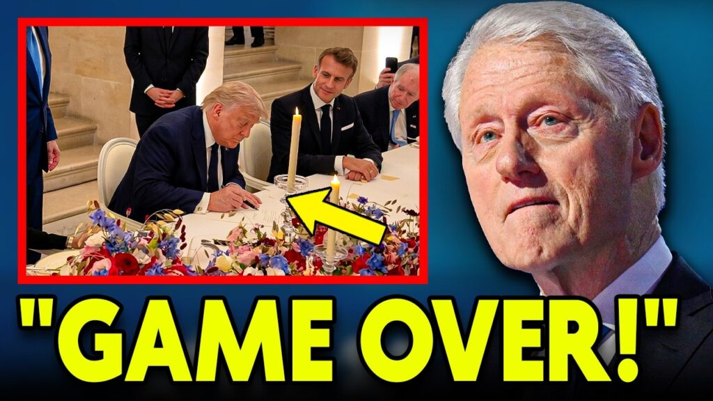 "Most People Don't Realize What Trump Just SIGNED Away at Versailles!" | Bill Clinton