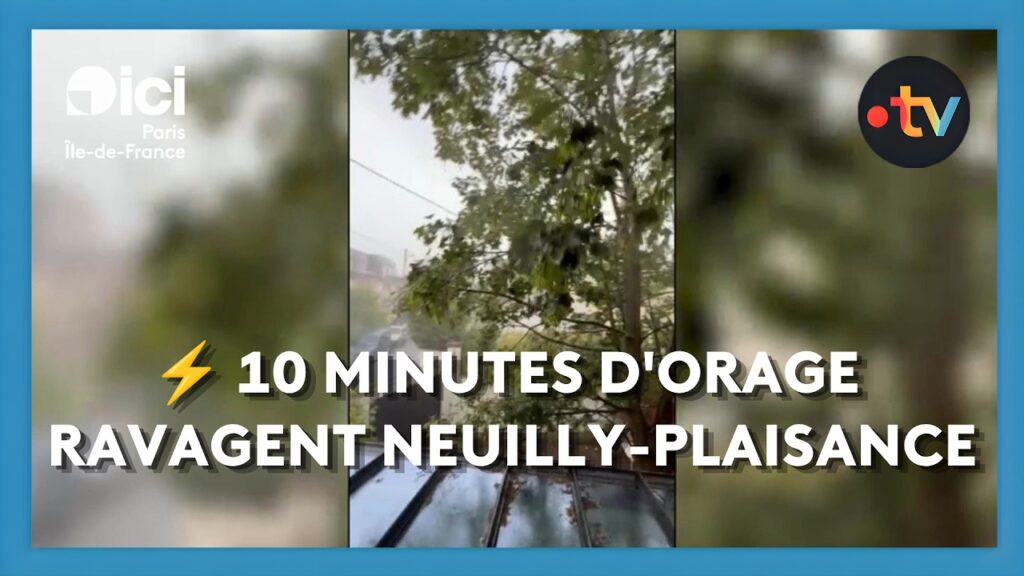 Une canicule, des orages, des dégâts ⚡