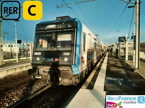 RER-C Sive Annonce IDFM (Thiais-Orly-Pont-de-Rungis-Aéroport-D'Orly) Terminus - Voix internationale