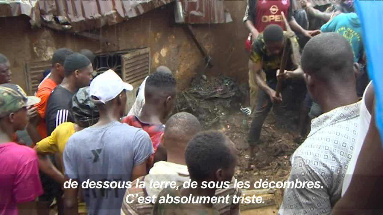 Dailymotion Guinée: au moins 8 morts dans l'éboulement d'une décharge