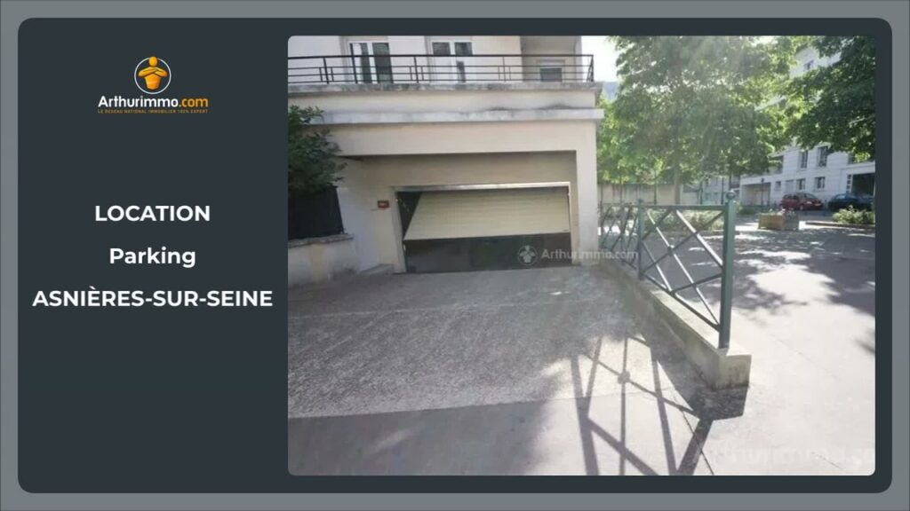 Location Parking à ASNIÈRES-SUR-SEINE - 85 € / mois