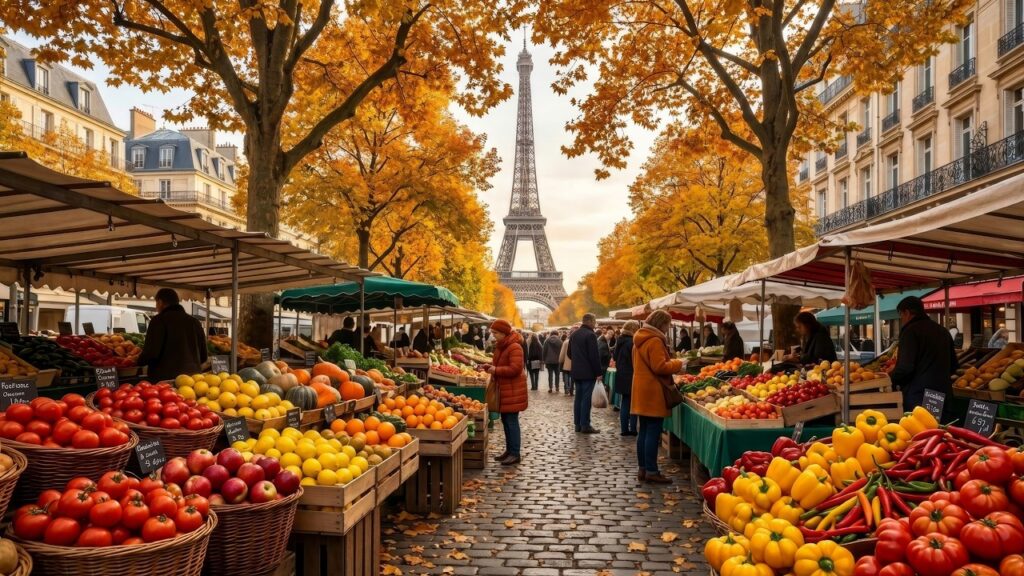 Paris, France đ«đ· | Traditional French Morning Market & Walking Tour 4K