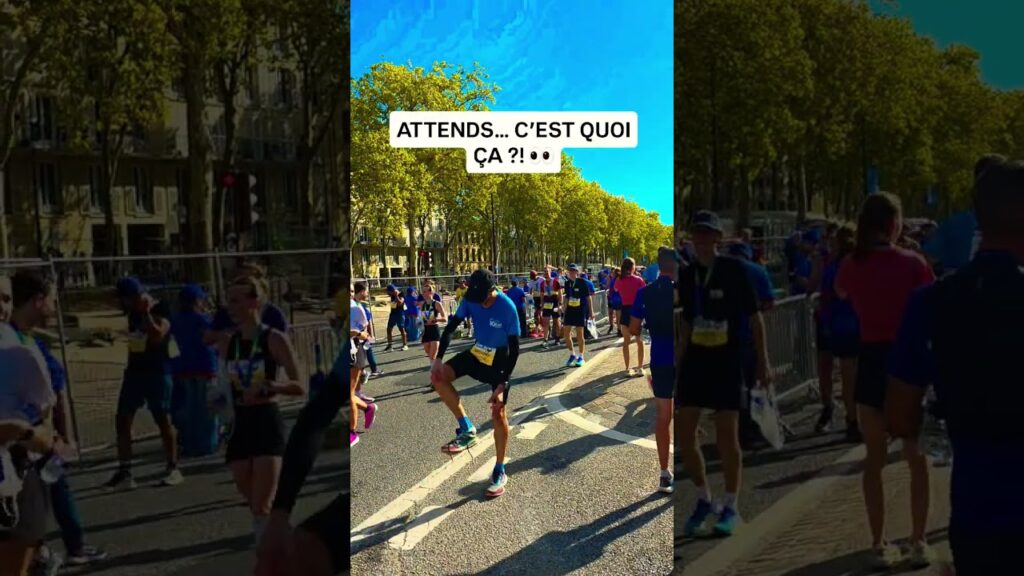 Paris Versailles 2026 quand les jambes lâchent #running #trailrunning #marathon #paris #Runner #fyp